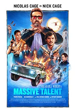 Movie Poster: The Unbearable Weight of Massive Talent