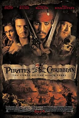 Movie Poster: Pirates of the Caribbean: The Curse of the Black Pearl 